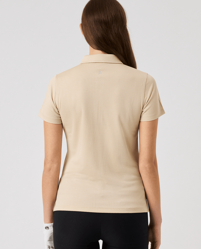 DAILY SPORTS Peoria Short Sleeve Polo 010 Oyster