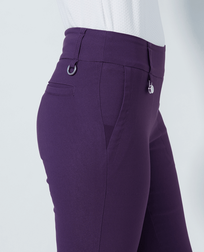 DAILY SPORTS Magic Straight Ankle Trouser 27.5"  109 Dark Purple