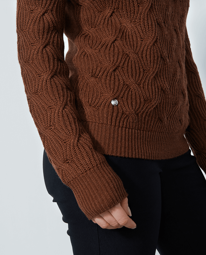 DAILY SPORTS Ermont Lined Pullover 205 Chestnut