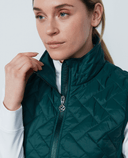 DAILY SPORTS Bonnie Padded Vest 209 Nori Green