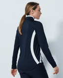 DAILY SPORTS Vichy Half Neck 218 Navy