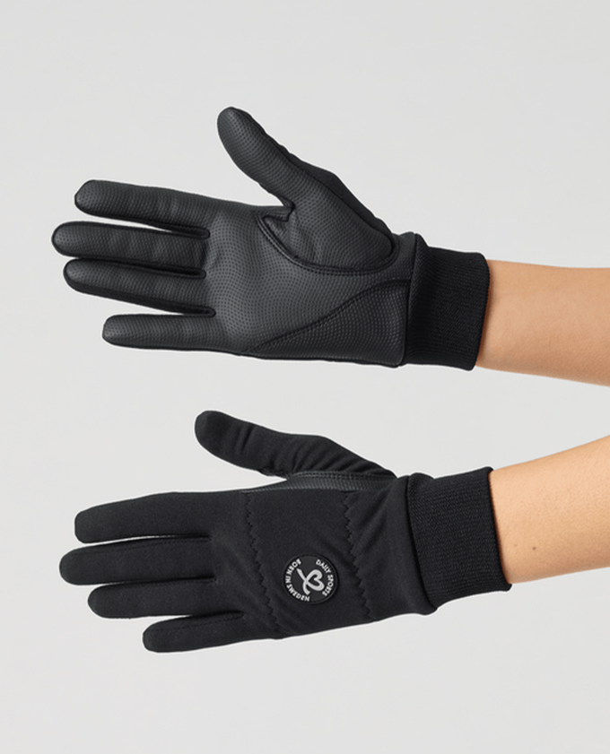 DAILY SPORTS Ella Winter Golf Gloves 284 Black