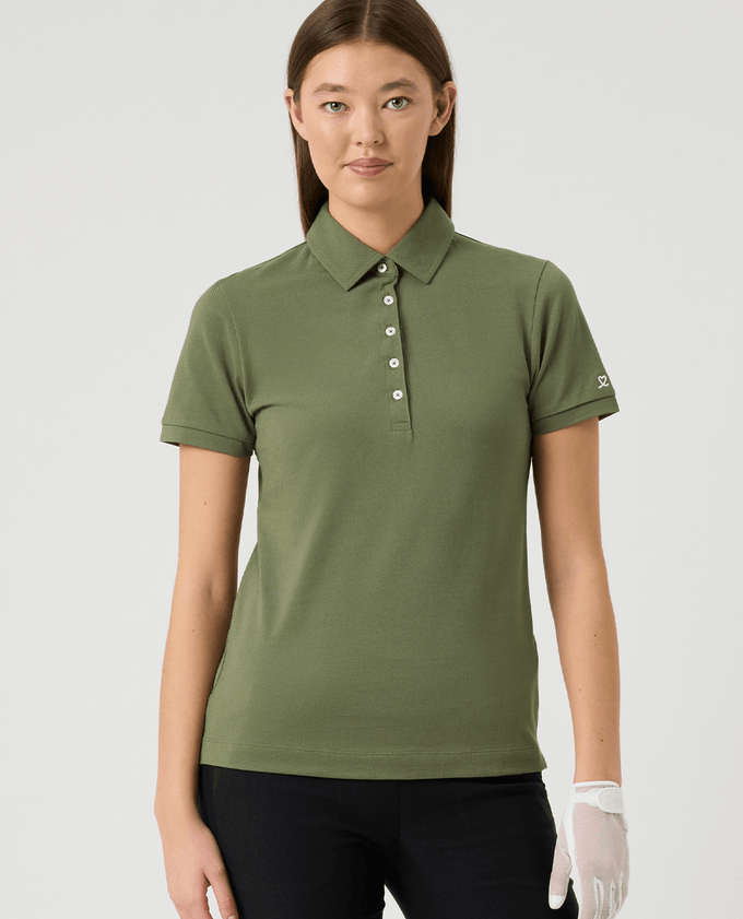 DAILY SPORTS Fairway Short Sleeve Polo 467 Sage