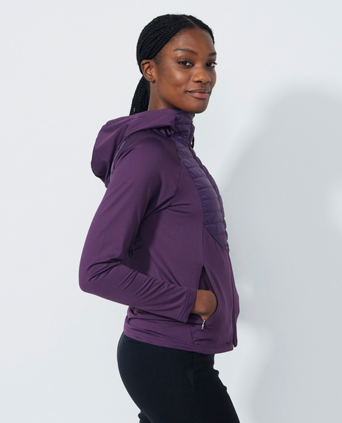 DAILY SPORTS Allos Hybrid Jacket 506 Dark Purple