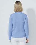 DAILY SPORTS Cable Lined Pullover 563 Blue Heron