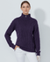 DAILY SPORTS Cable Lined Pullover 563 Dark Purple