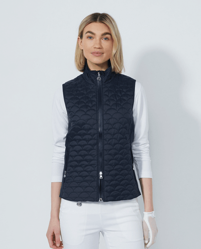 DAILY SPORTS Quilted Padded Vest 564 Navy
