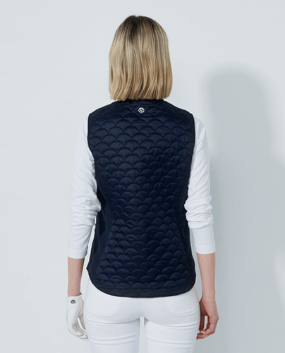 DAILY SPORTS Quilted Padded Vest 564 Navy