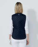 DAILY SPORTS Quilted Padded Vest 564 Navy