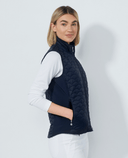 DAILY SPORTS Quilted Padded Vest 564 Navy