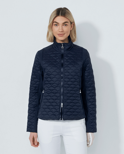 DAILY SPORTS Quilted Padded Jacket 565 Navy