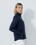 DAILY SPORTS Quilted Padded Jacket 565 Navy