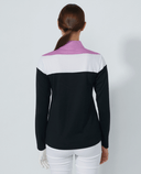 DAILY SPORTS Block Half Neck Polo 572 Black