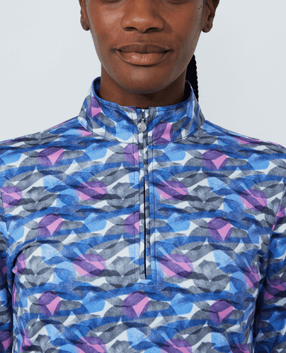 DAILY SPORTS Print Peached Half Neck 574 Intertwined
