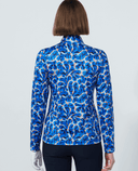 DAILY SPORTS Sheermotion Long Sleeve Polo 679 Organic Illusion