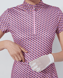 DAILY SPORTS Printed Cap Sleeve Dress 684 Pop Geo