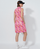 DAILY SPORTS Sheermotion Sleeveless Dress 693 Artsy Leaf