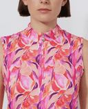 DAILY SPORTS Sheermotion Sleeveless Dress 693 Artsy Leaf