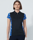 DAILY SPORTS Edge Cap Sleeve Polo 699 Black