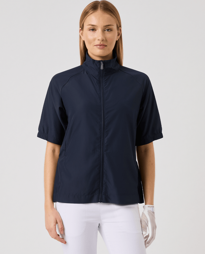 DAILY SPORTS Anglet V2 Wind Short Sleeve Jacket 751 Navy