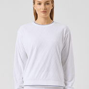 DAILY SPORTS Terry Touch Sweatshirt 801 White - M / White