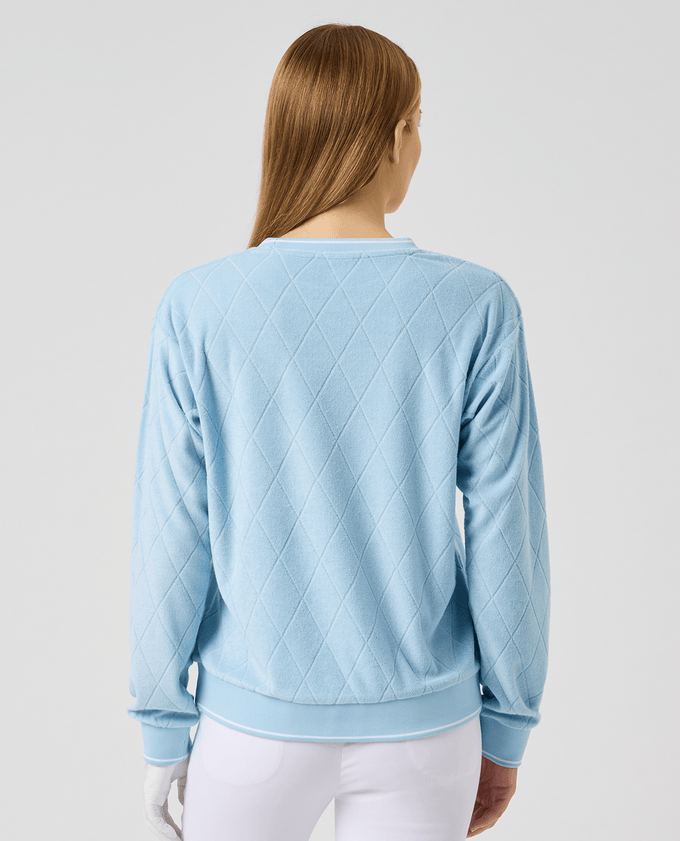 DAILY SPORTS Terry Touch Sweatshirt 801 Breezy Blue