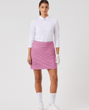 DAILY SPORTS Sheermotion Skort 45cm 807 Geometric Palm Tree