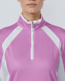 DAILY SPORTS Panel Half Neck Polo 571 Veronica