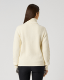 DAILY SPORTS Cable Lined Pullover 885 Ivory