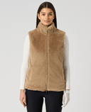 DAILY SPORTS Faux Fur Vest 888 Bark