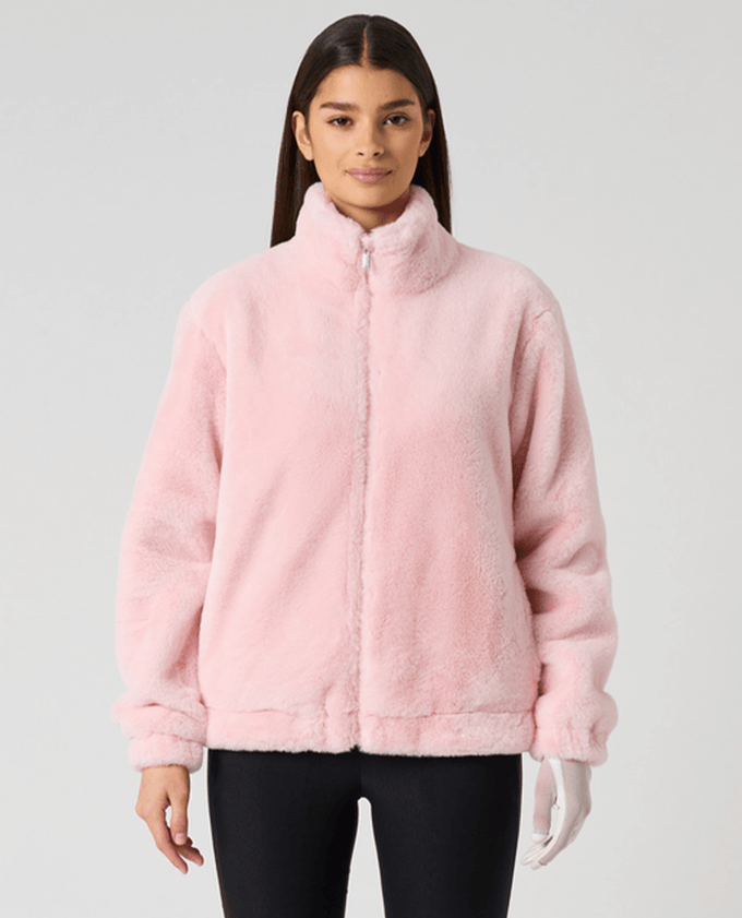 DAILY SPORTS Faux Fur Jacket 889 Pink