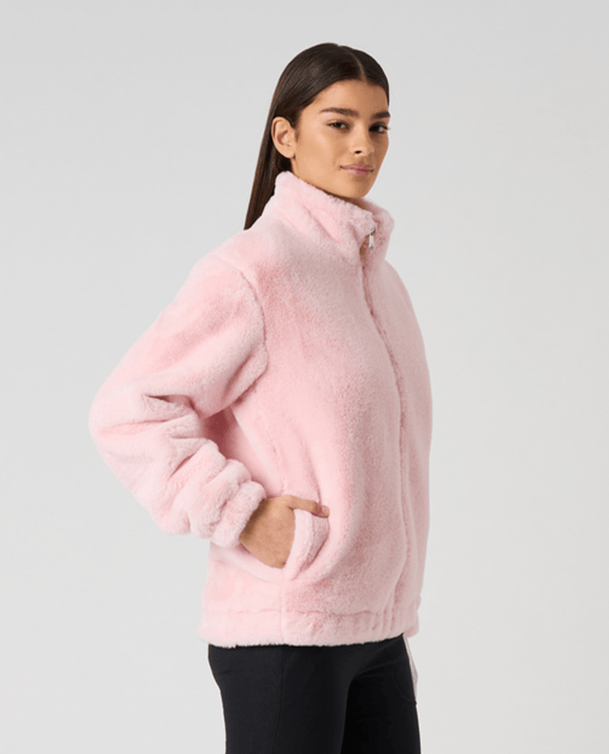 DAILY SPORTS Faux Fur Jacket 889 Pink