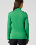 DAILY SPORTS Piping Long Sleeve Polo 917 Leaf
