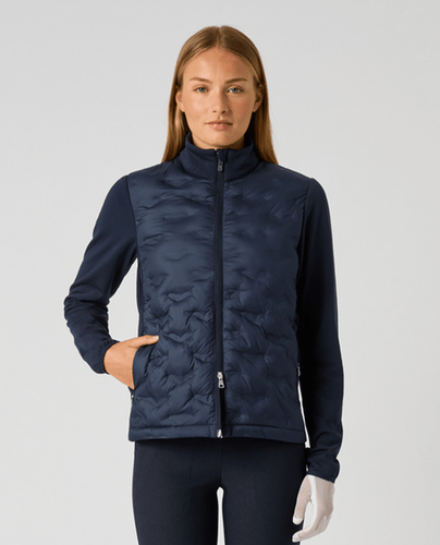 DAILY SPORTS Quilt Hybrid Jacket 923 Navy