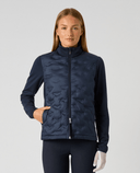 DAILY SPORTS Quilt Hybrid Jacket 923 Navy