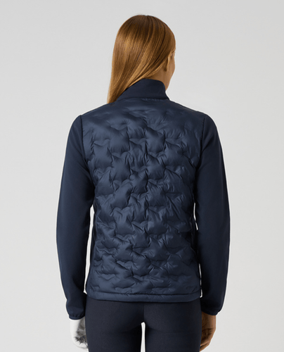 DAILY SPORTS Quilt Hybrid Jacket 923 Navy