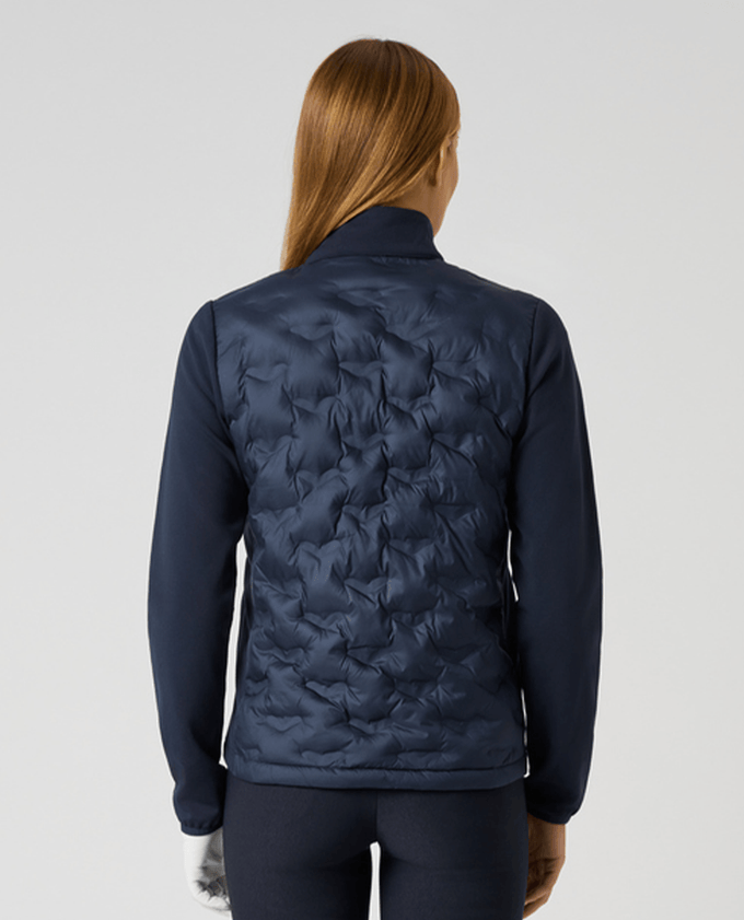 DAILY SPORTS Quilt Hybrid Jacket 923 Navy