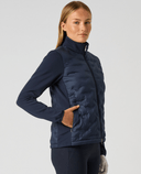 DAILY SPORTS Quilt Hybrid Jacket 923 Navy