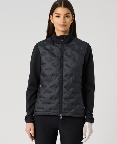 DAILY SPORTS Quilt Hybrid Jacket 923 Black
