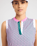 ROHNISCH Abby Sleeveless Dress Logo Rose