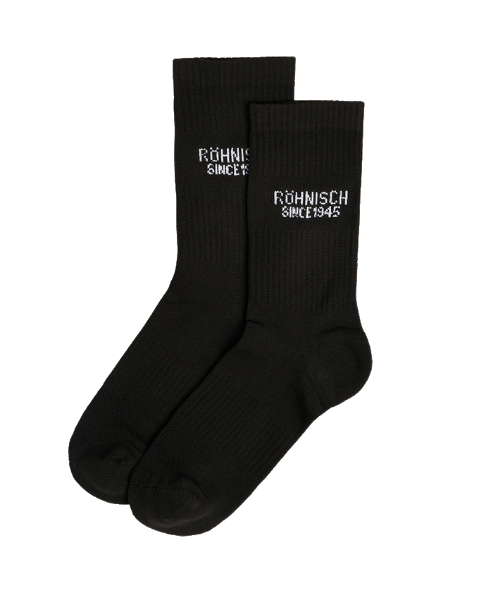 ROHNISCH 2-pack Logo Socks Black