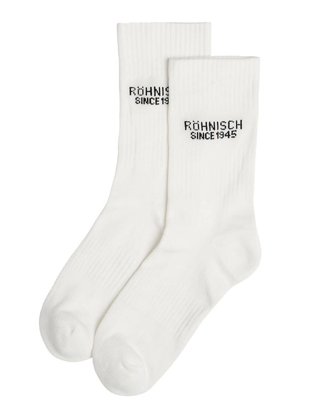 ROHNISCH 2-pack Logo Socks White