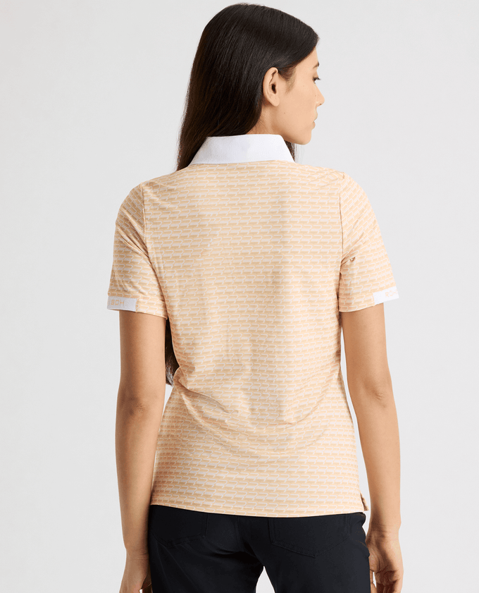 ROHNISCH Abby Polo Monogram Peach