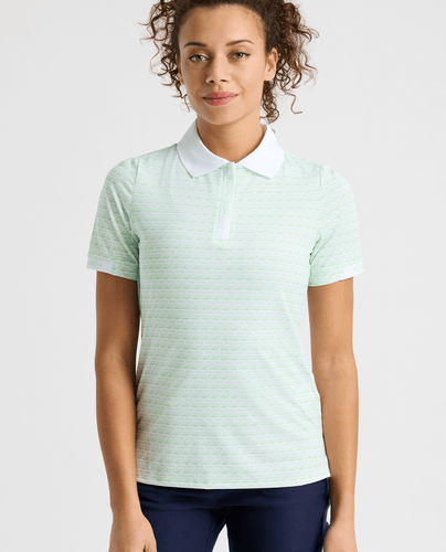 ROHNISCH Abby Polo Monogram Green Ash