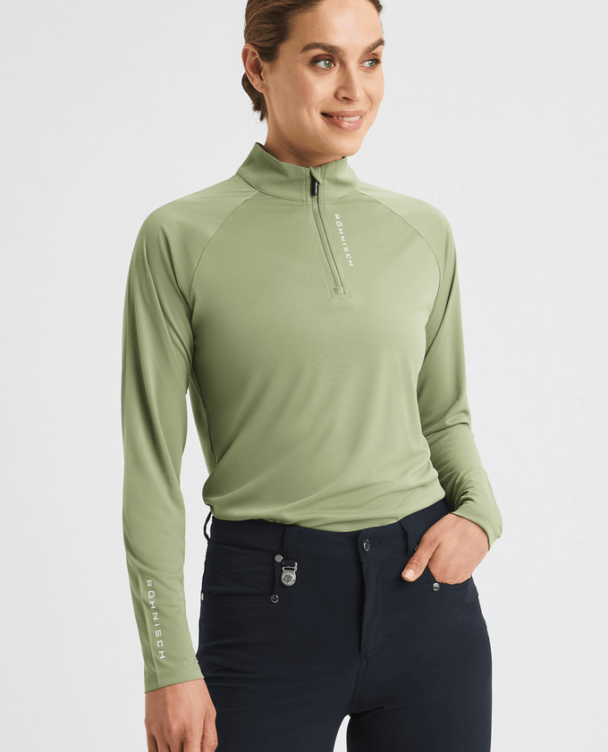 ROHNISCH Addy UV Long Sleeve Top Sage Green