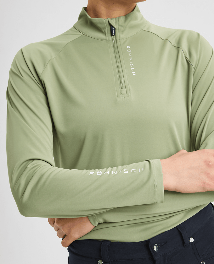 ROHNISCH Addy UV Long Sleeve Top Sage Green