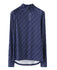 ROHNISCH Addy Long Sleeve Top Navy Logo Argyle
