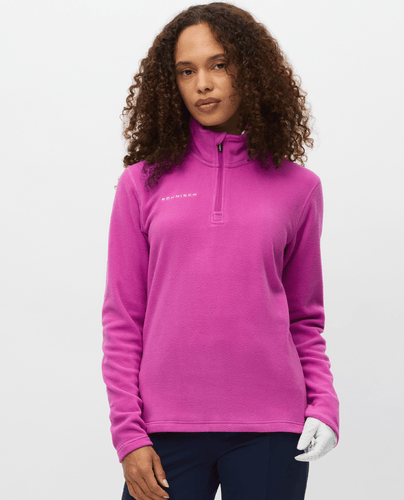 ROHNISCH Polar Fleece Purple Cactus Flower