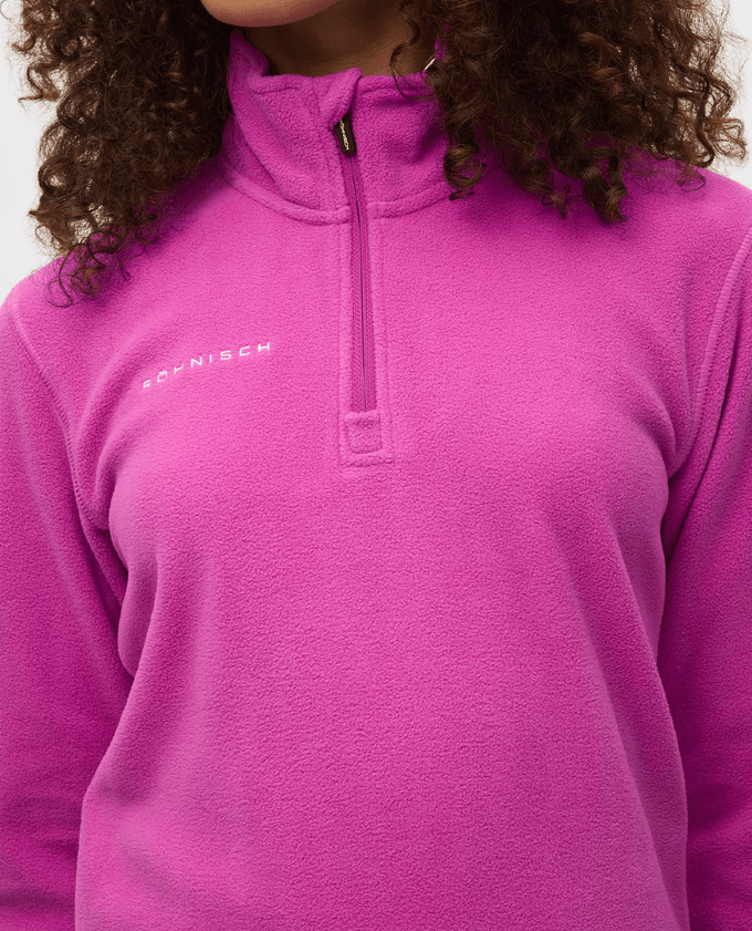 ROHNISCH Polar Fleece Purple Cactus Flower