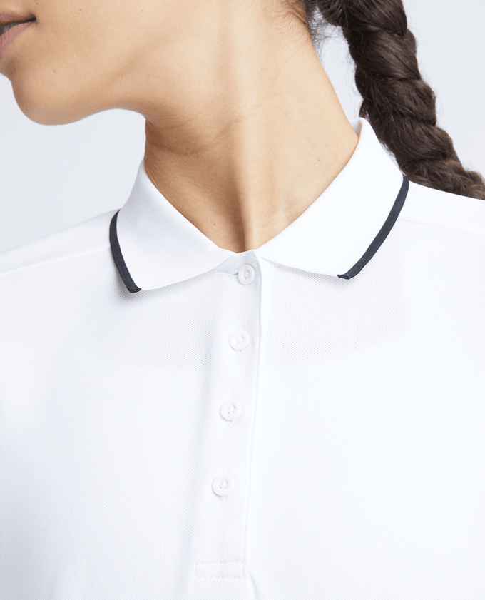 ROHNISCH Miriam Long Sleeve Polo White